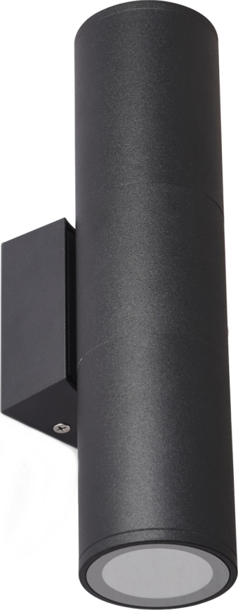Outdoor wall light 2xGU10/35W/230V IP54 round black