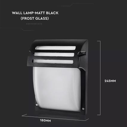Outdoor wall light AMALFI 1xE27/60W/230V IP44