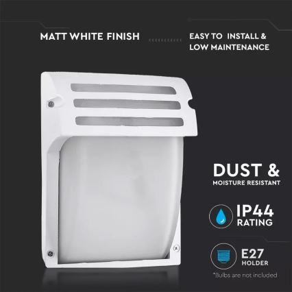 Outdoor wall light AMALFI 1xE27/60W/230V IP44