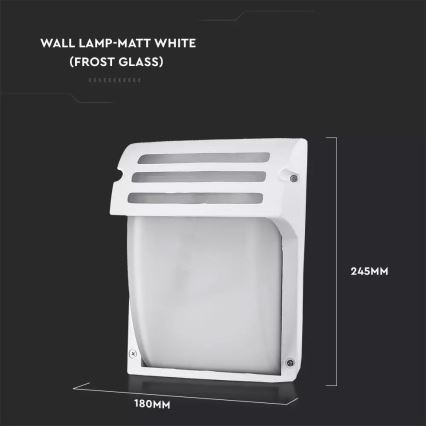 Outdoor wall light AMALFI 1xE27/60W/230V IP44