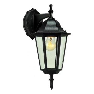 Outdoor wall light ARRAIA 1xE27/15W/230V IP44 black