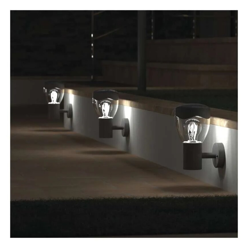 Outdoor wall light ARTEO 1xE27/15W/230V IP44