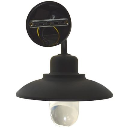 Outdoor wall light BARD 1xE27/60W/230V IP44 black