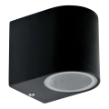 Outdoor wall light BOSTON 1xGU10/10W/230V IP44 black