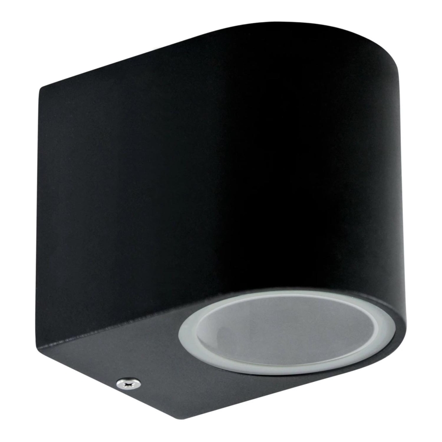 Outdoor wall light BOSTON 1xGU10/10W/230V IP44 black
