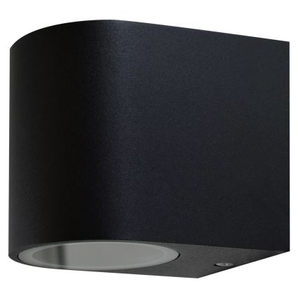 Outdoor wall light BOSTON 1xGU10/10W/230V IP44 black