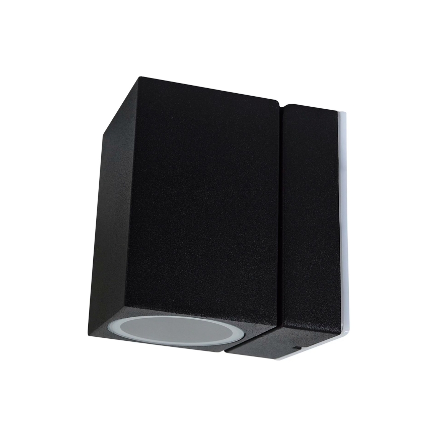 Outdoor wall light BOSTON 1xGU10/10W/230V IP44 black