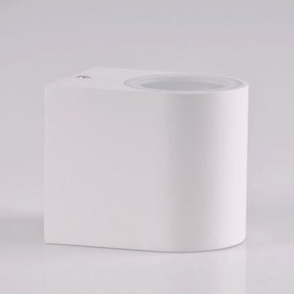 Outdoor wall light BOSTON 1xGU10/10W/230V IP44 white