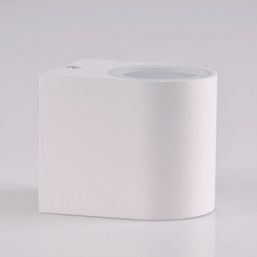 Outdoor wall light BOSTON 1xGU10/10W/230V IP44 white