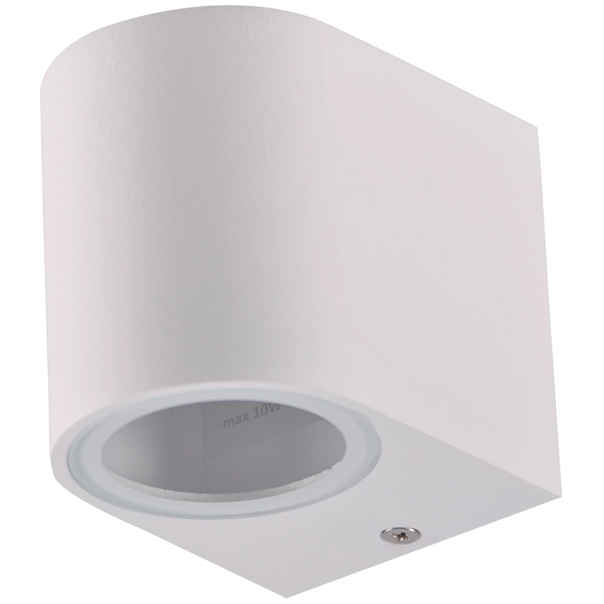 Outdoor wall light BOSTON 1xGU10/10W/230V IP44 white