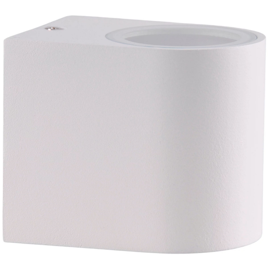 Outdoor wall light BOSTON 1xGU10/10W/230V IP44 white