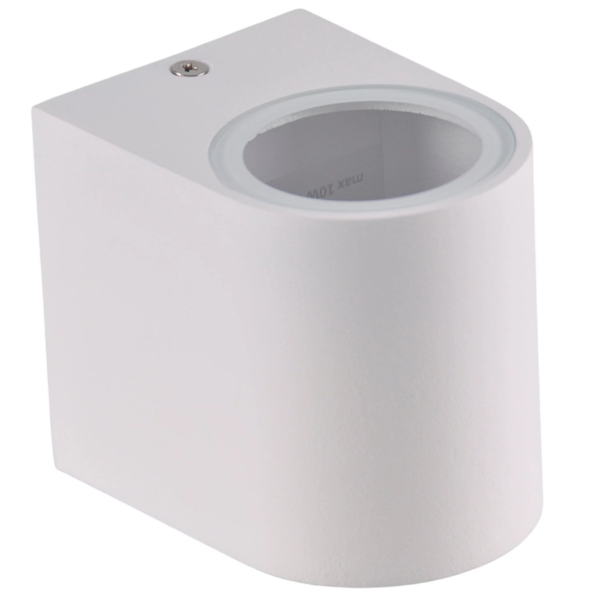 Outdoor wall light BOSTON 1xGU10/10W/230V IP44 white