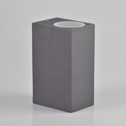 Outdoor wall light BOSTON 2xGU10/10W/230V anthracite