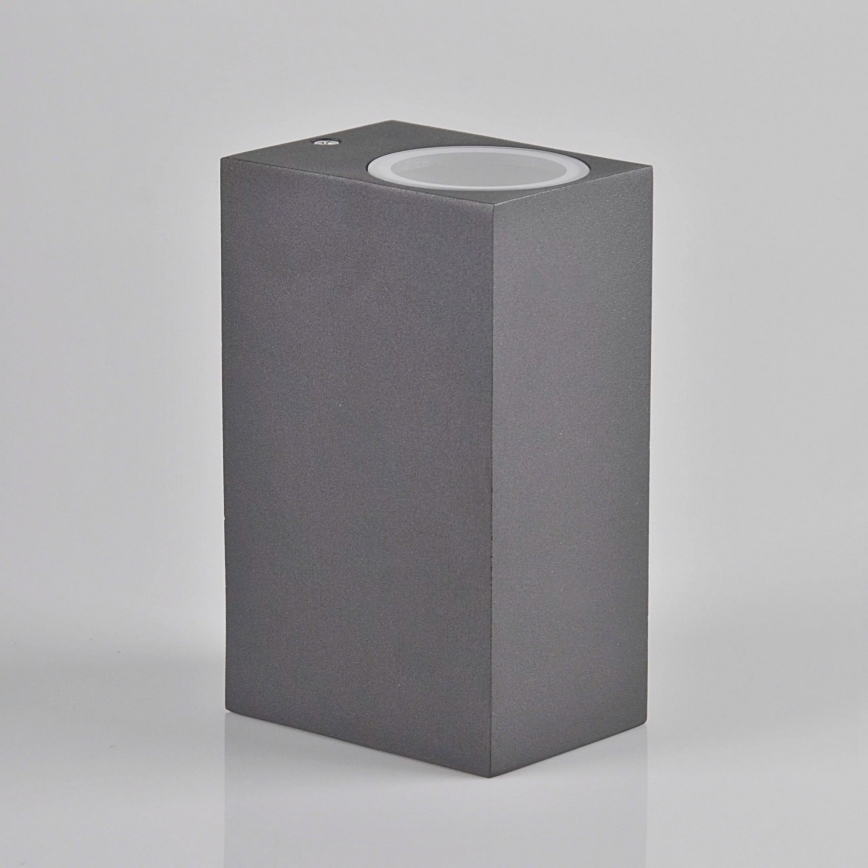 Outdoor wall light BOSTON 2xGU10/10W/230V anthracite