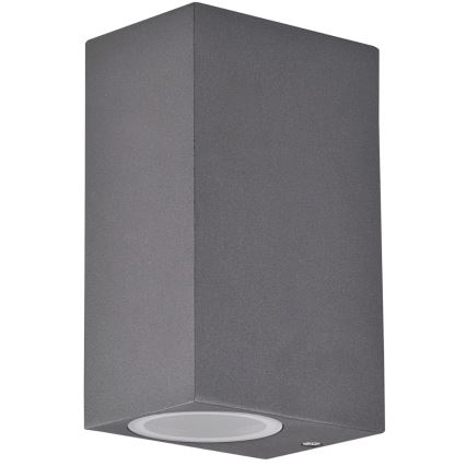 Outdoor wall light BOSTON 2xGU10/10W/230V anthracite
