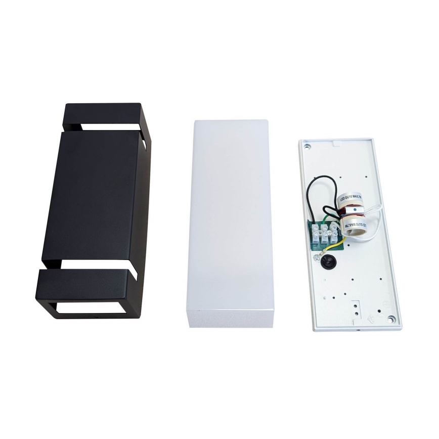 Outdoor wall light BRICK 2xGU10/7W/230V IP44