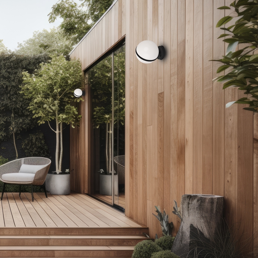 Outdoor wall light CIRCULO 1xE27/40W/230V IP44