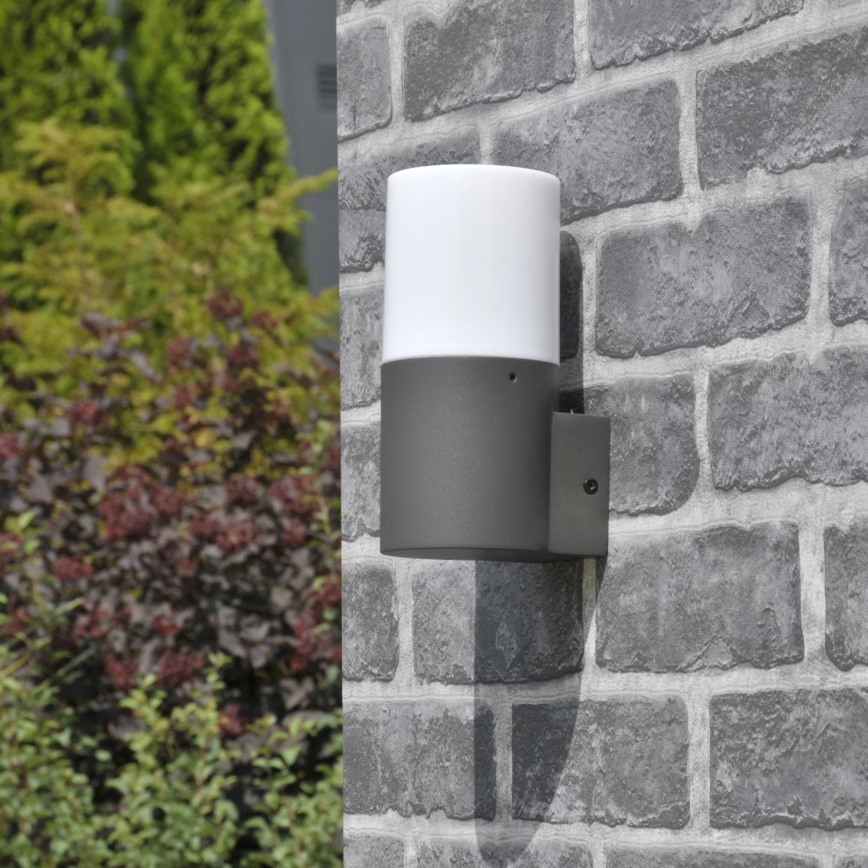 Outdoor wall light DALLAS 1xE27/12W/230V IP44 anthracite