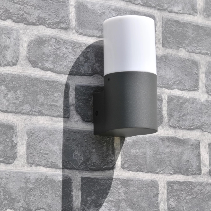Outdoor wall light DALLAS 1xE27/12W/230V IP44 anthracite