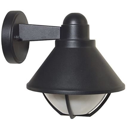 Outdoor wall light EDINA 1xE27/60W/230V IP44 black