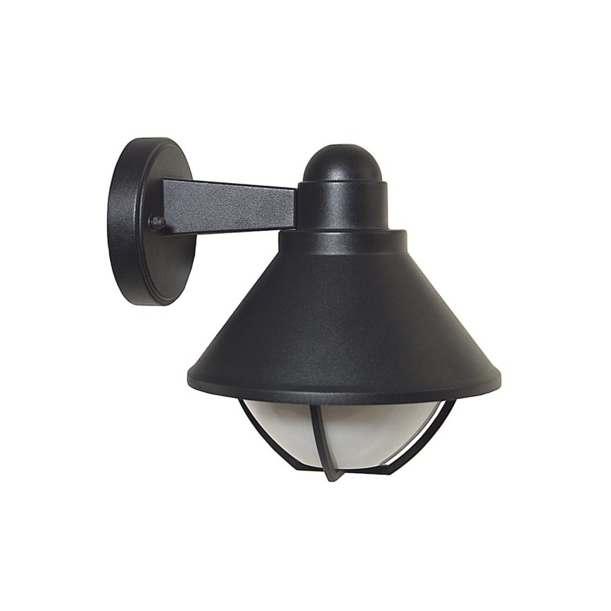 Outdoor wall light EDINA 1xE27/60W/230V IP44 black