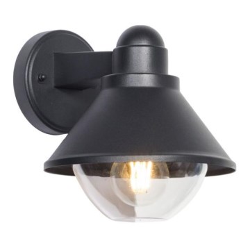 Outdoor wall light ELGIN 1xE27/60W/230V IP44 black