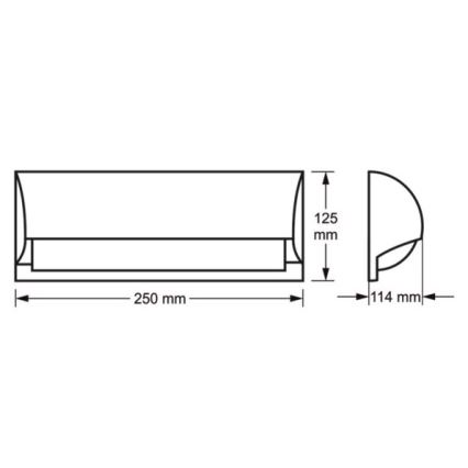 Outdoor wall light FREON 1xE27/60W/230V IP54 anthracite