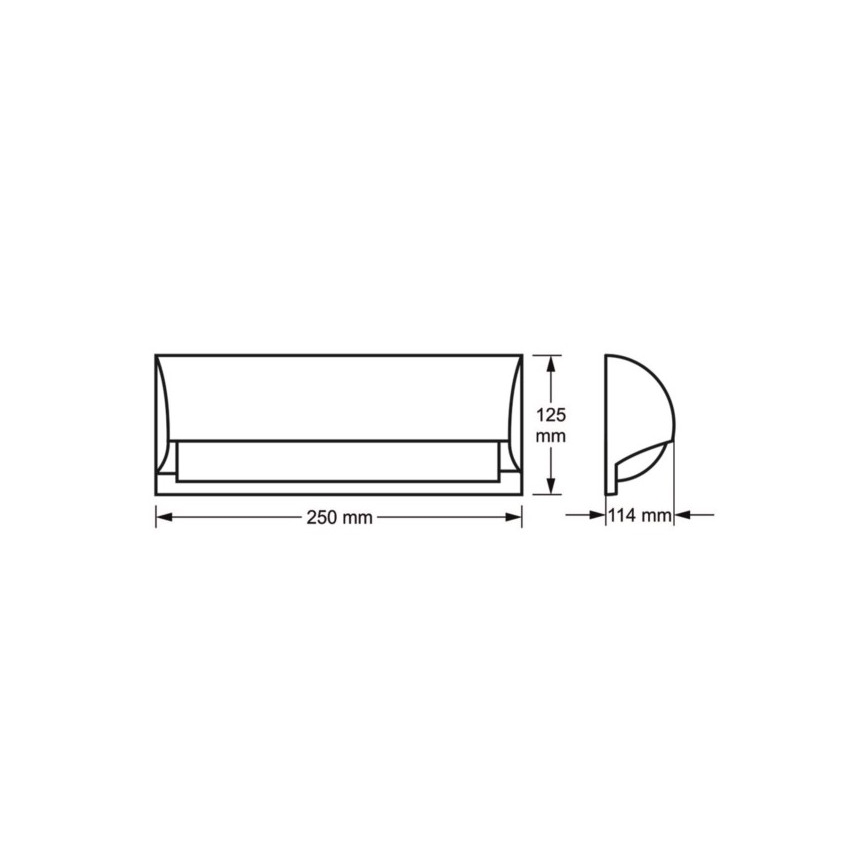 Outdoor wall light FREON 1xE27/60W/230V IP54 anthracite