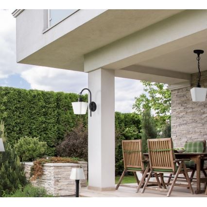 Outdoor wall light GIZA 1xE27/10W/230V IP44