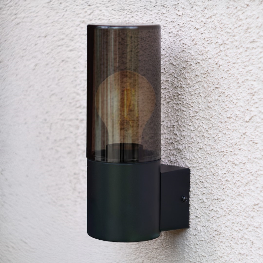 Outdoor wall light HARLEM 1xE27/60W/230V IP44 black