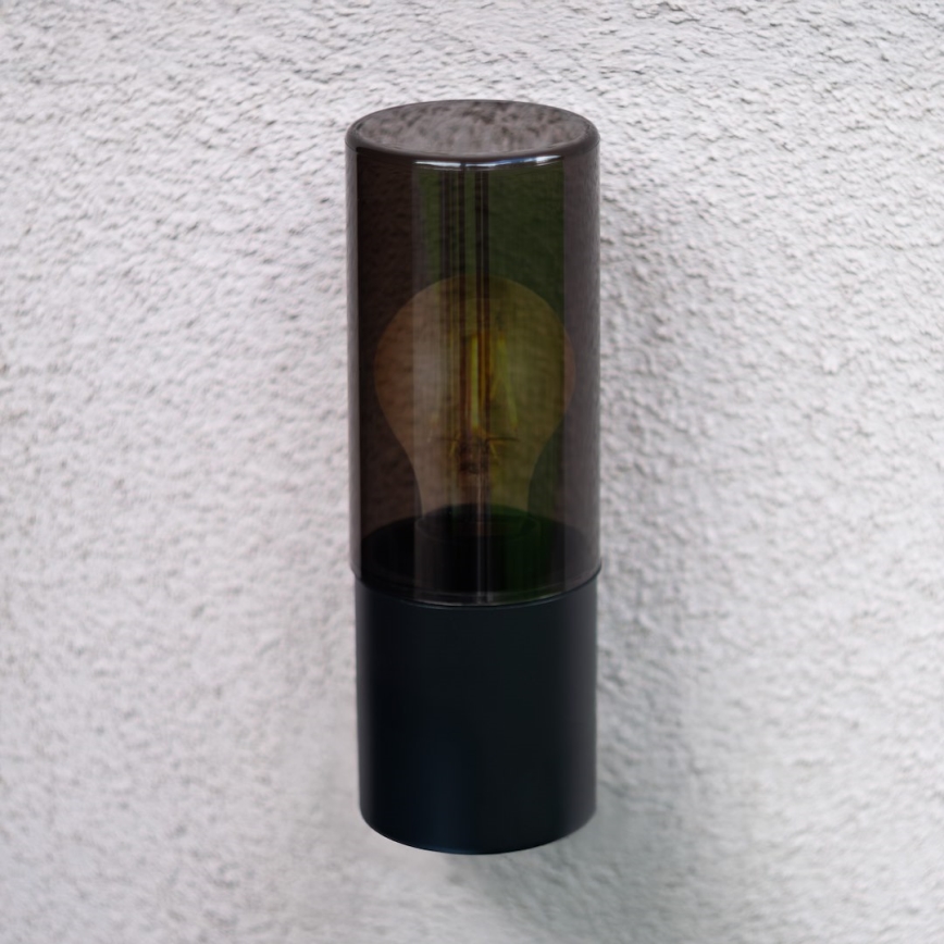 Outdoor wall light HARLEM 1xE27/60W/230V IP44 black