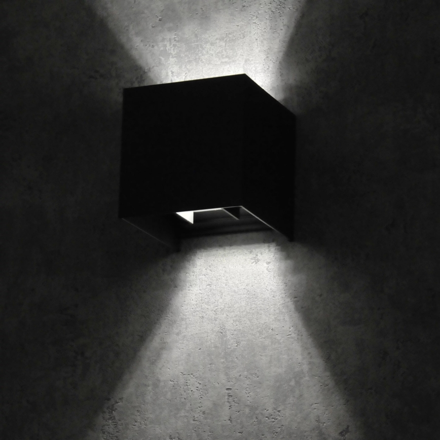Outdoor wall light KIOTO 1xG9/5W/230V IP44 black