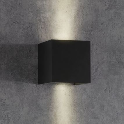 Outdoor wall light KIOTO 1xG9/5W/230V IP44 black