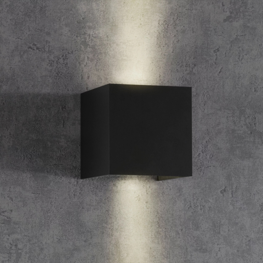 Outdoor wall light KIOTO 1xG9/5W/230V IP44 black