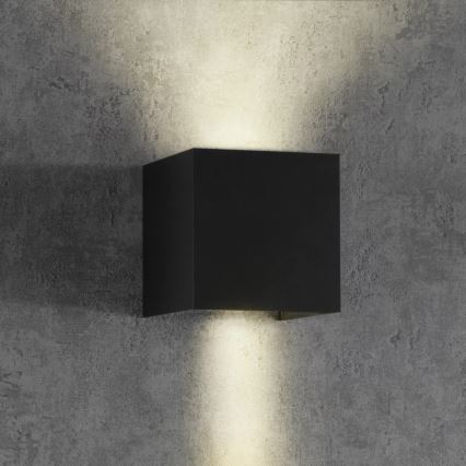 Outdoor wall light KIOTO 1xG9/5W/230V IP44 black