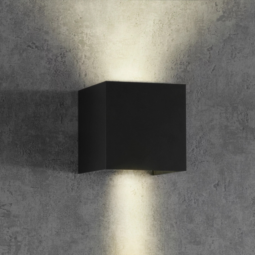 Outdoor wall light KIOTO 1xG9/5W/230V IP44 black