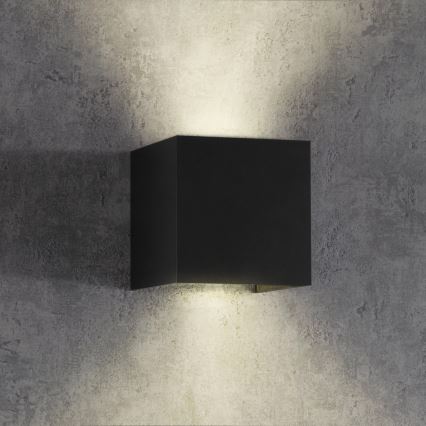 Outdoor wall light KIOTO 1xG9/5W/230V IP44 black