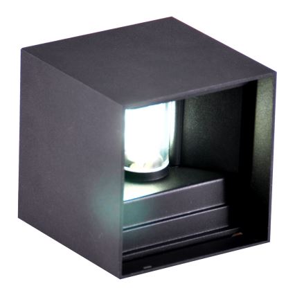 Outdoor wall light KIOTO 1xG9/5W/230V IP44 black