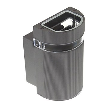 Outdoor wall light KORTEK 1xGU10/30W/230V IP54 grey