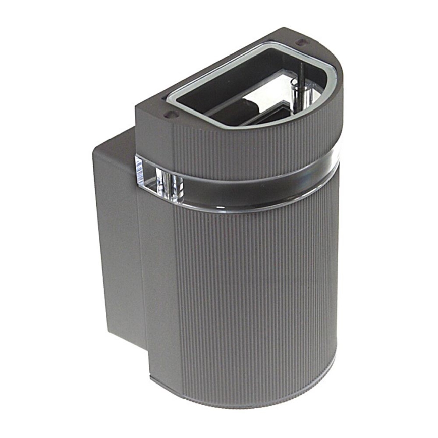 Outdoor wall light KORTEK 1xGU10/30W/230V IP54 grey