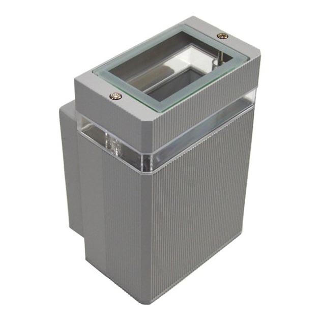 Outdoor wall light LITEK 1xGU10/30W/230V IP54 grey