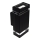 Outdoor wall light LITEK 2xGU10/30W/230V IP44 black