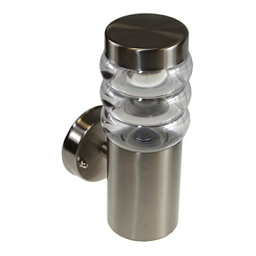 Outdoor wall light LULA BIS 1xE27/60W/230V IP44 stainless steel