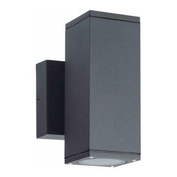Outdoor wall light MORRIS 2xGU10/35W/230V IP54
