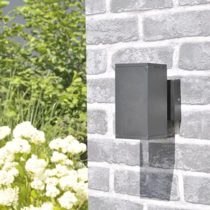 Outdoor wall light MORRIS 2xGU10/35W/230V IP54