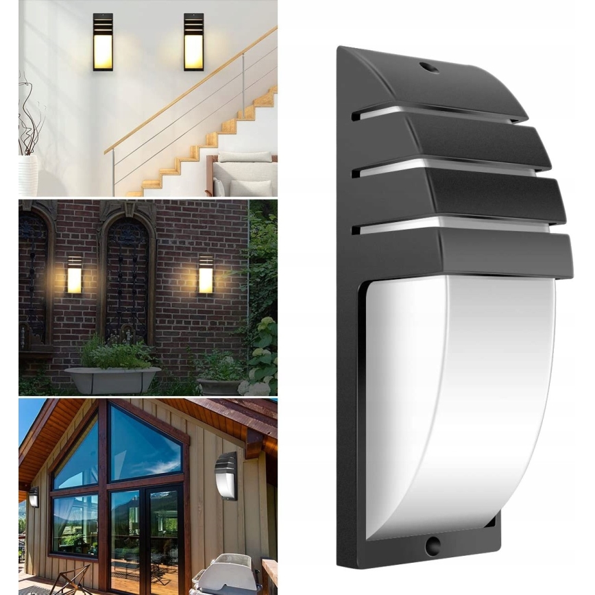 Outdoor wall light NALANI 1xE27/18W/230V IP54 anthracite