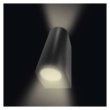 Outdoor wall light OCULUS 2xGU10/7W/230V IP44