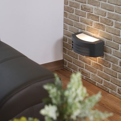 Outdoor wall light OLIANA 1xE27/60W/230V IP54 anthracite