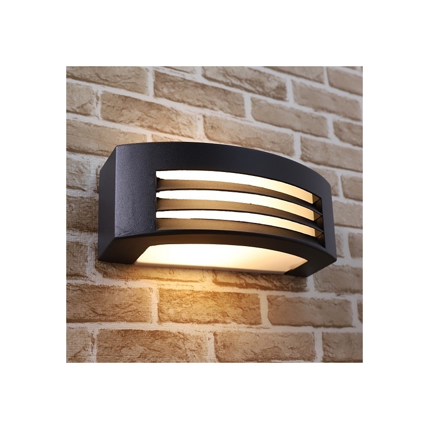 Outdoor wall light OLIANA 1xE27/60W/230V IP54 black