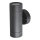 Outdoor wall light OLIMP 1 2xGU10/35W black